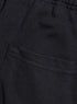 Black Zipper Melton Short - Khotwh